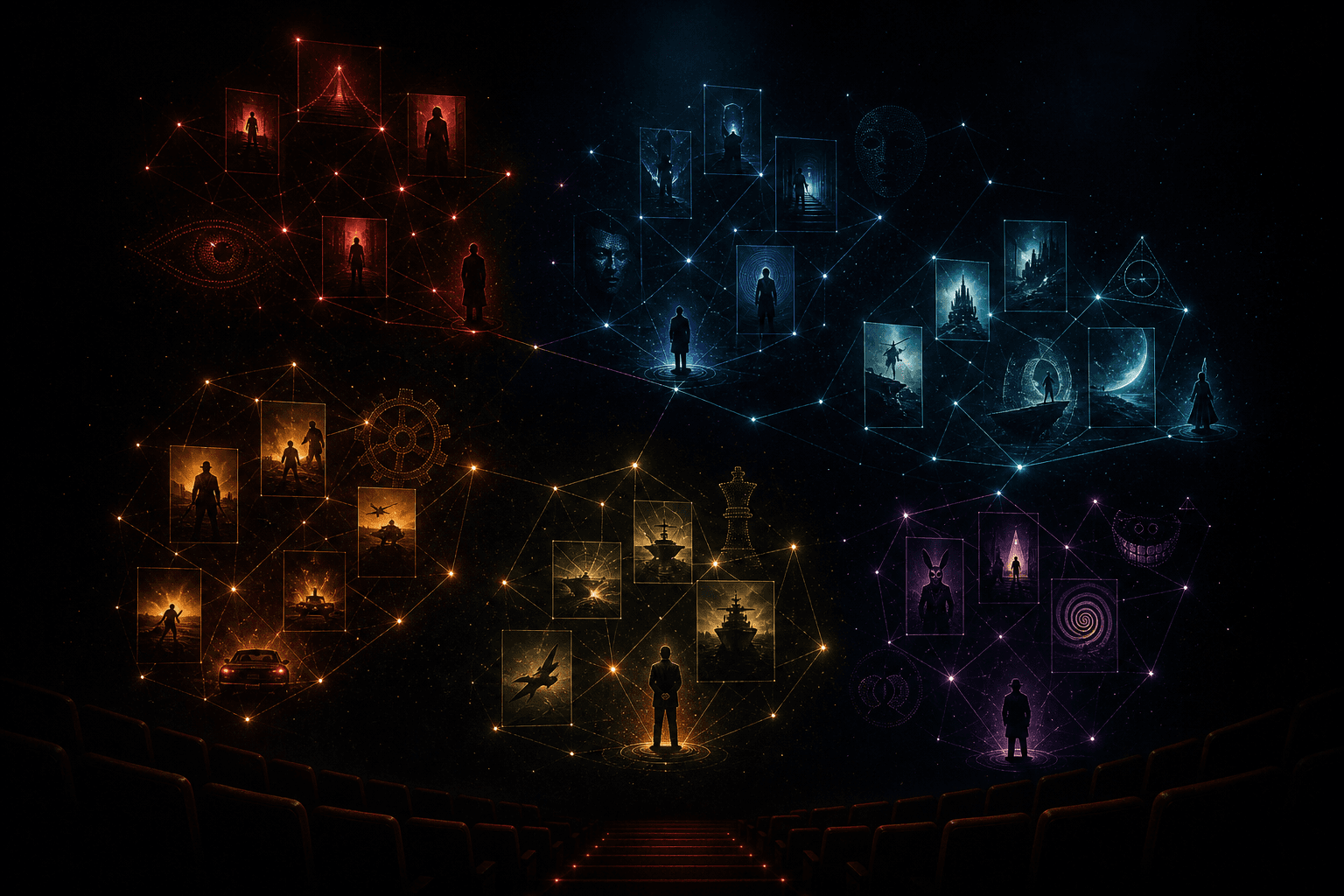 Cinema One taste constellation map