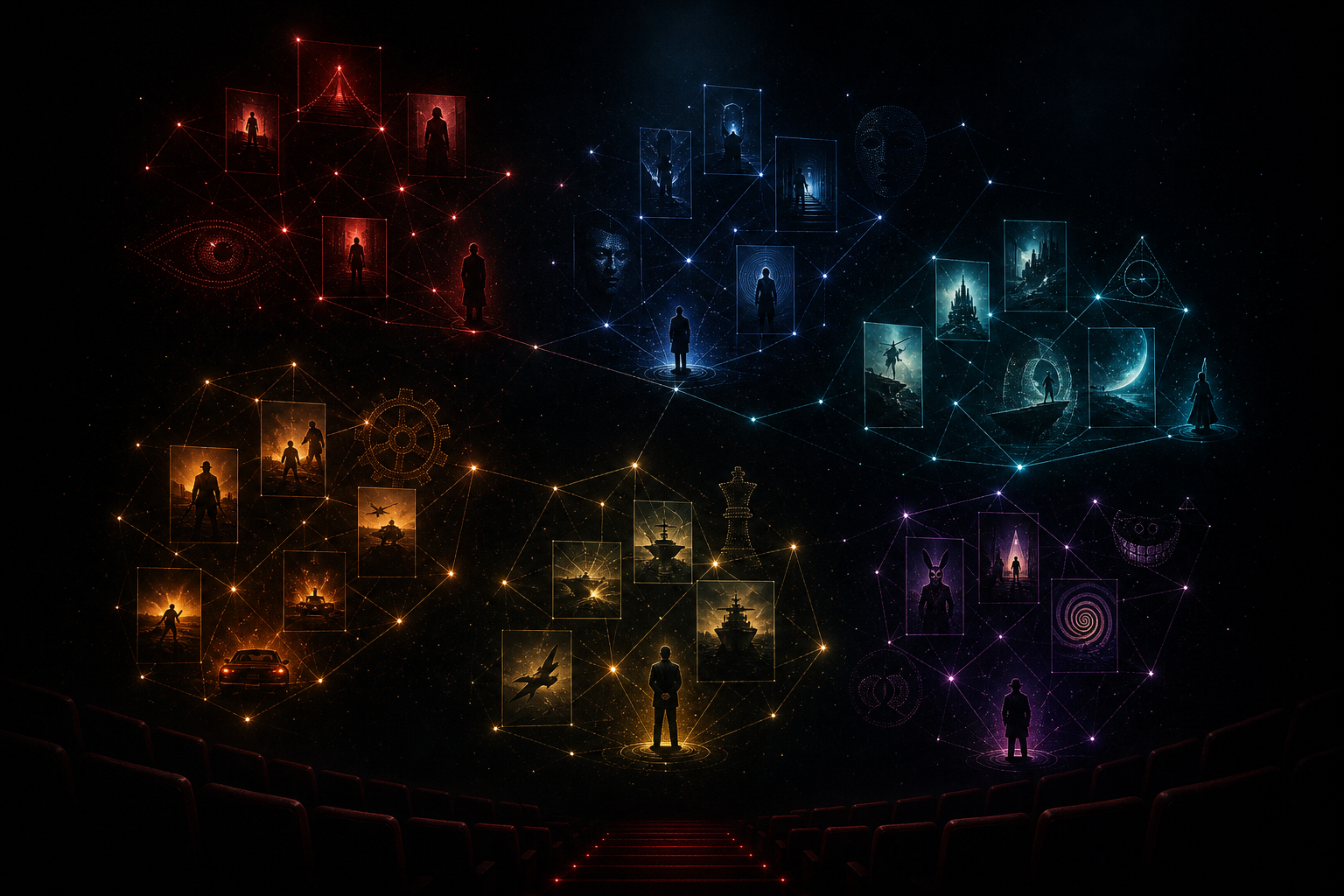 Cinema One taste constellation map